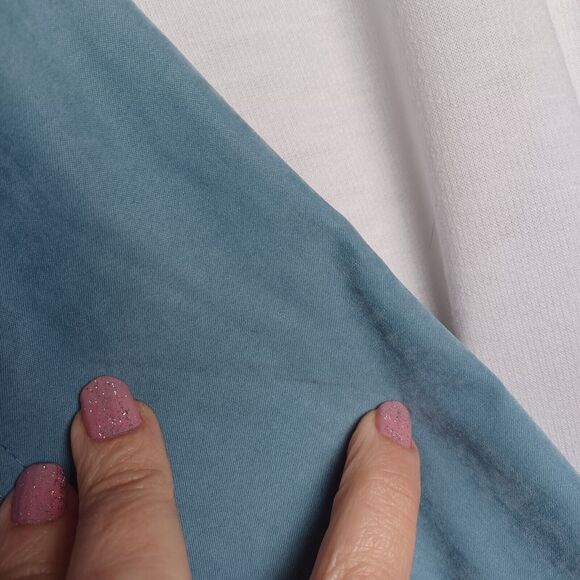 Woman's St. Johns Bay Woman's Large suede feel  Coat With Detachable Hood - Picture 8 of 9